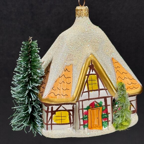 Christopher Radko "The Snowed Inn”1999 Italy Rare Vintage Ornament 99-424-0 - Picture 10 of 11